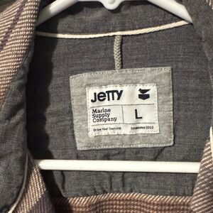 Striped Button-Up Shirt Jacket blanket shirt